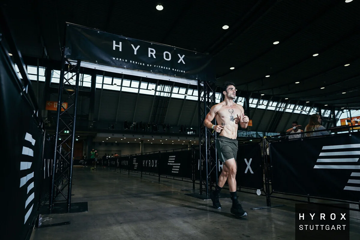 Atleta de GRD durante una competición de HYROX